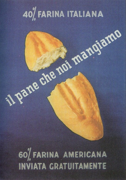 Il piano Marshall diviene strumento di propaganda elettorale.