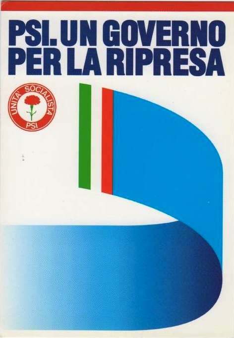 Manifesto per il XLV congresso del Psi del 1989.